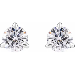 1ct tw Lab-Grown Diamond Stud Earrings